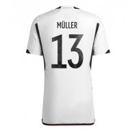 Maglie da calcio Germania Thomas Muller #13 Prima Maglia Mondiali 2022 Manica Corta